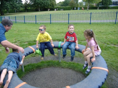 Going round in circles.