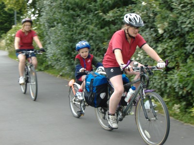 Powering Mummy's bike