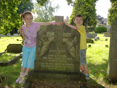 Visiting some of the older relatives