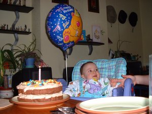 The birthday girl